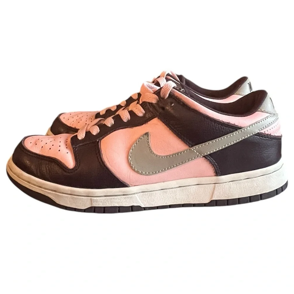 Nike 2003 Dunk Low Pro Mahogany Storm Pink Ivory Unstussy Reverse Stussy W sz 8